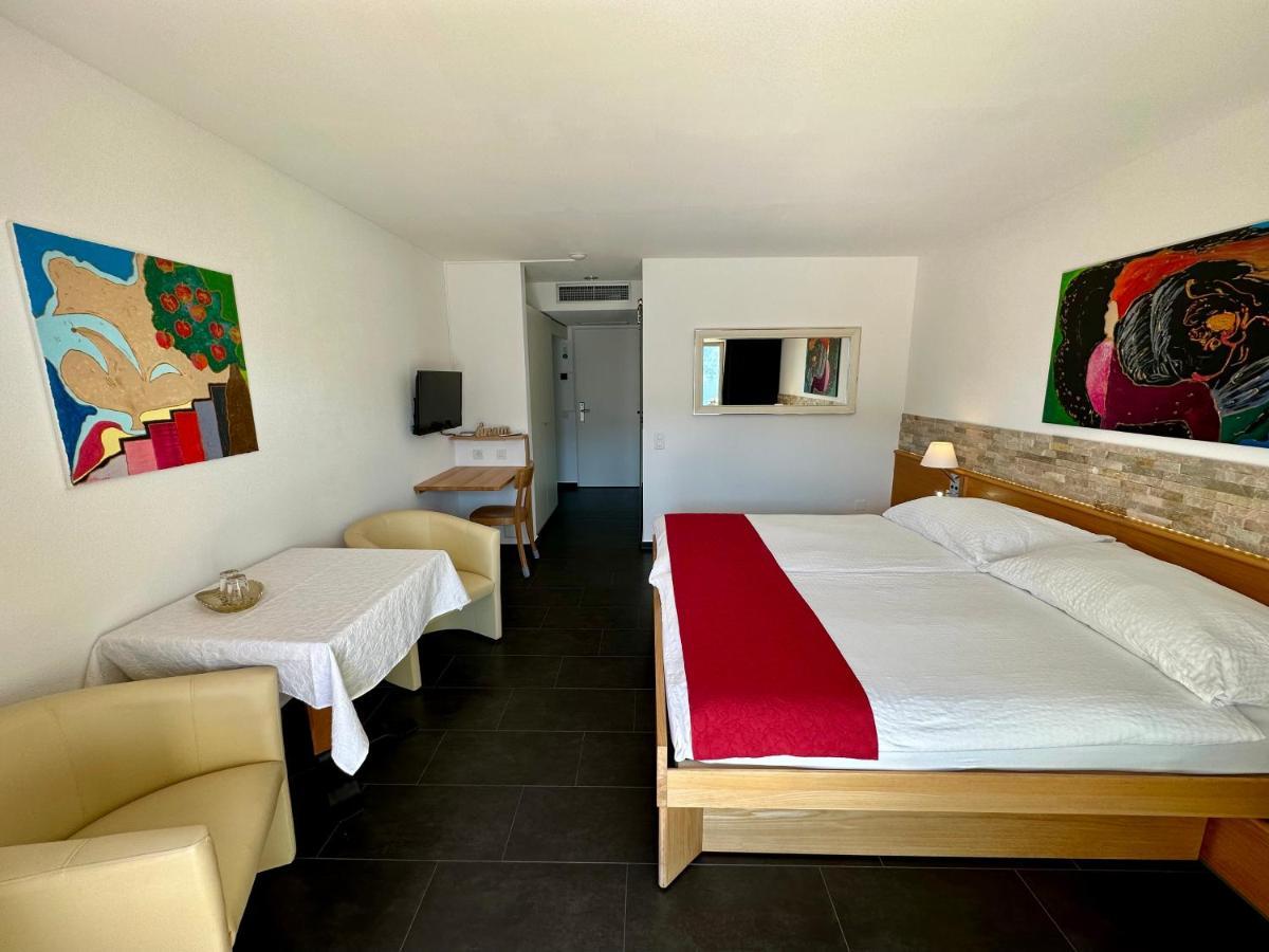 Hotel Garni Morettina Brissago Kültér fotó