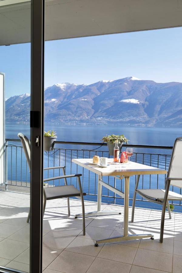 Hotel Garni Morettina Brissago Kültér fotó