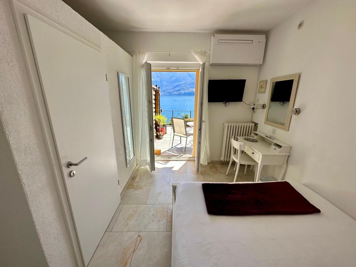 Hotel Garni Morettina Brissago Kültér fotó