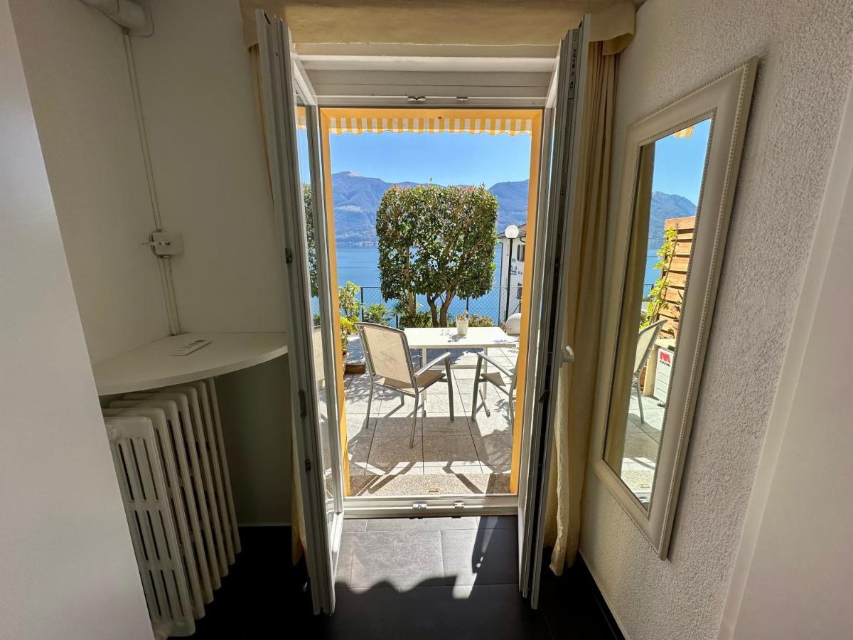 Hotel Garni Morettina Brissago Kültér fotó