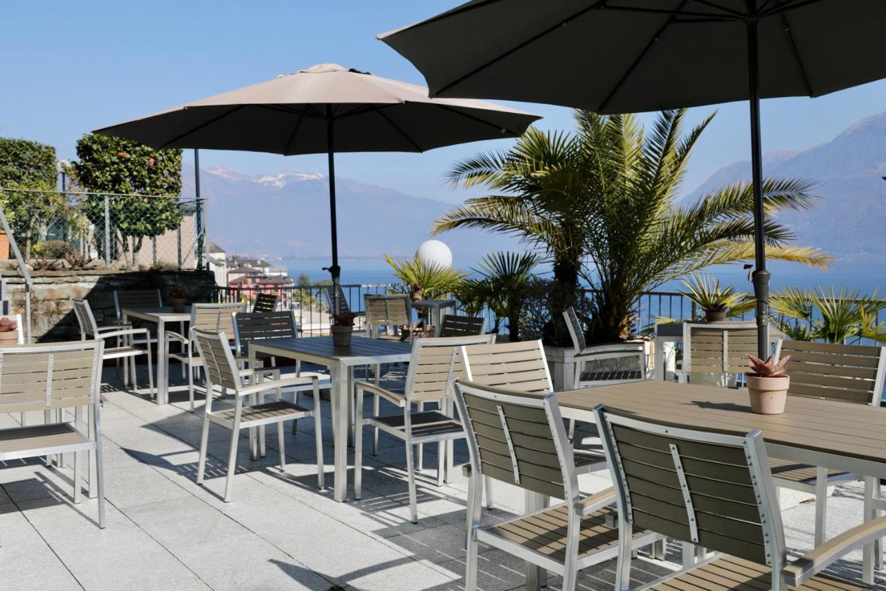 Hotel Garni Morettina Brissago Kültér fotó