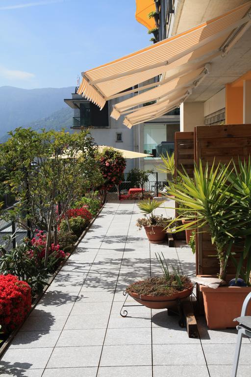 Hotel Garni Morettina Brissago Kültér fotó