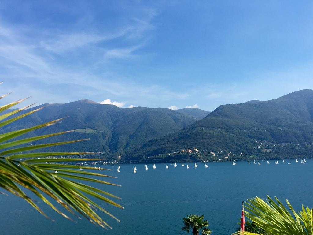 Hotel Garni Morettina Brissago Kültér fotó