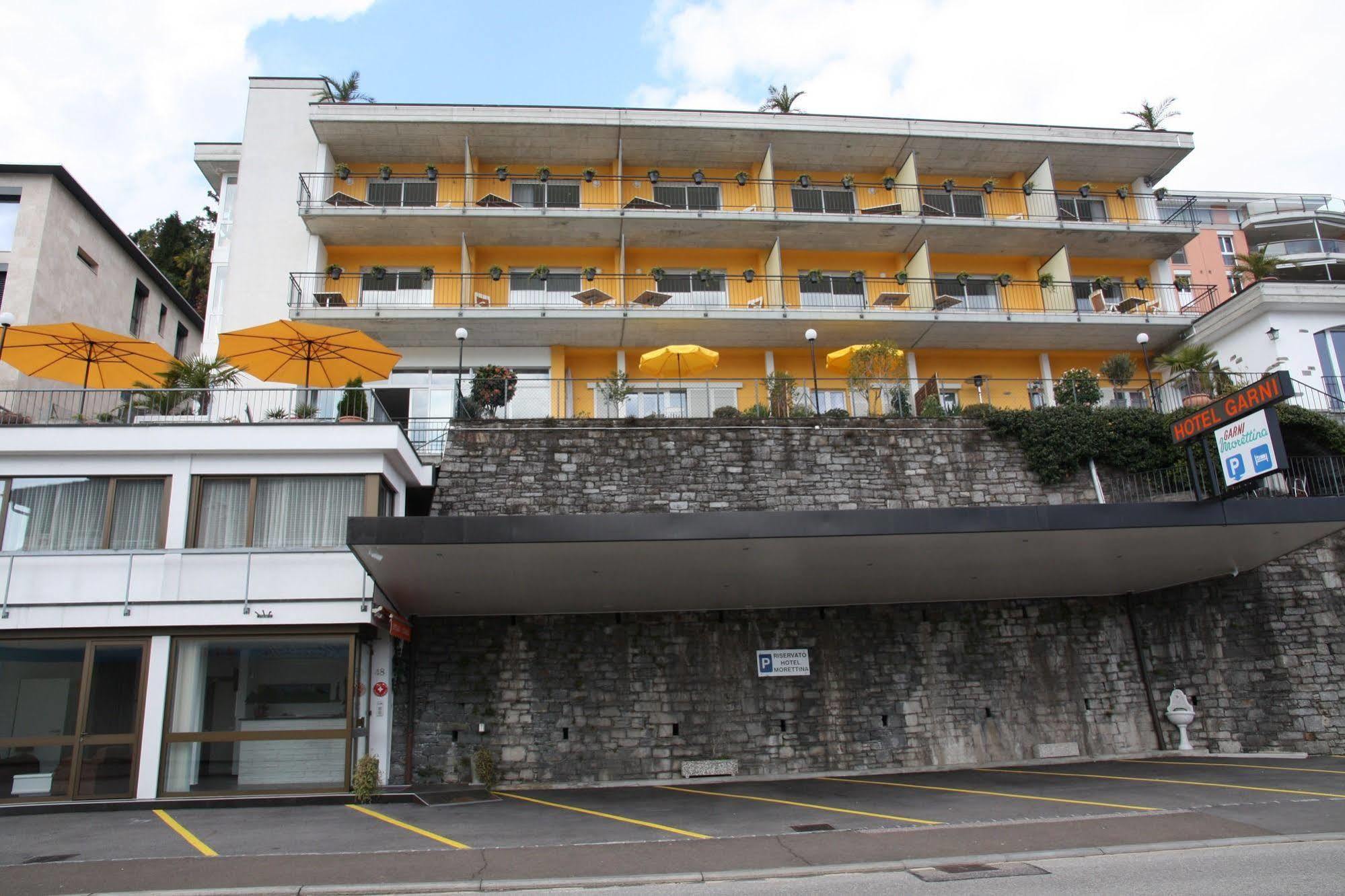 Hotel Garni Morettina Brissago Kültér fotó