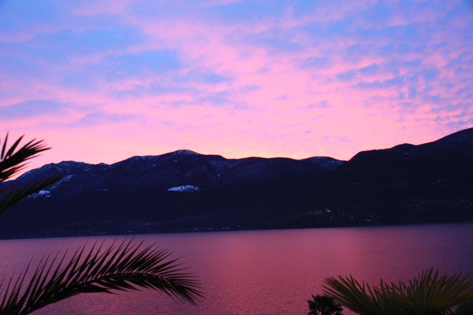 Hotel Garni Morettina Brissago Kültér fotó