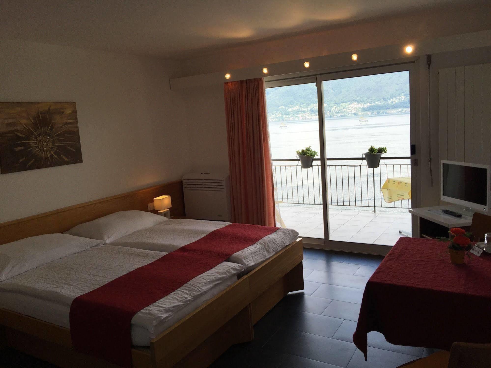 Hotel Garni Morettina Brissago Kültér fotó