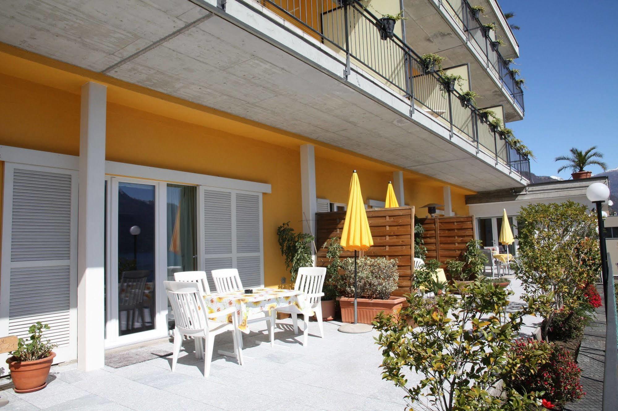 Hotel Garni Morettina Brissago Kültér fotó