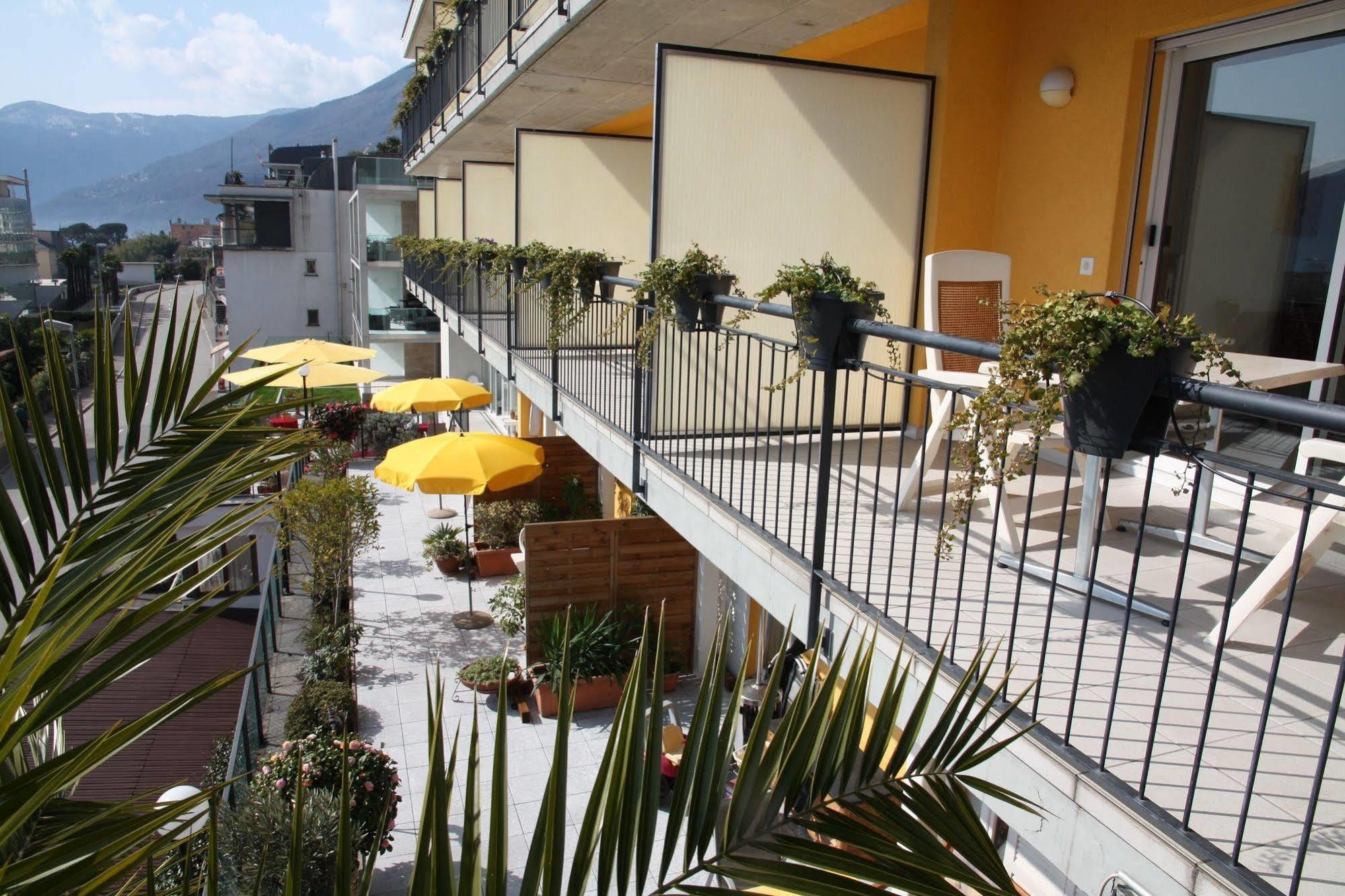 Hotel Garni Morettina Brissago Kültér fotó